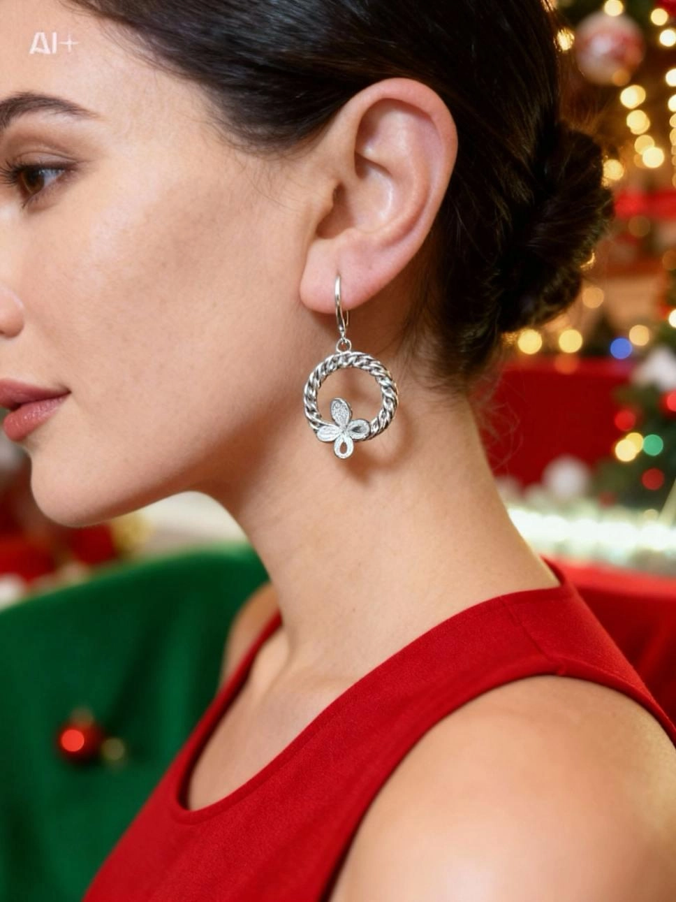 Tasarım Kelebek Küpe