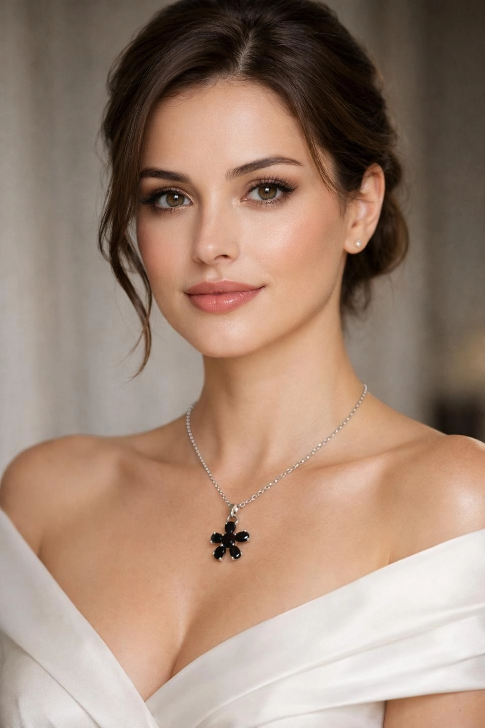 Granat Taşlı Kolye