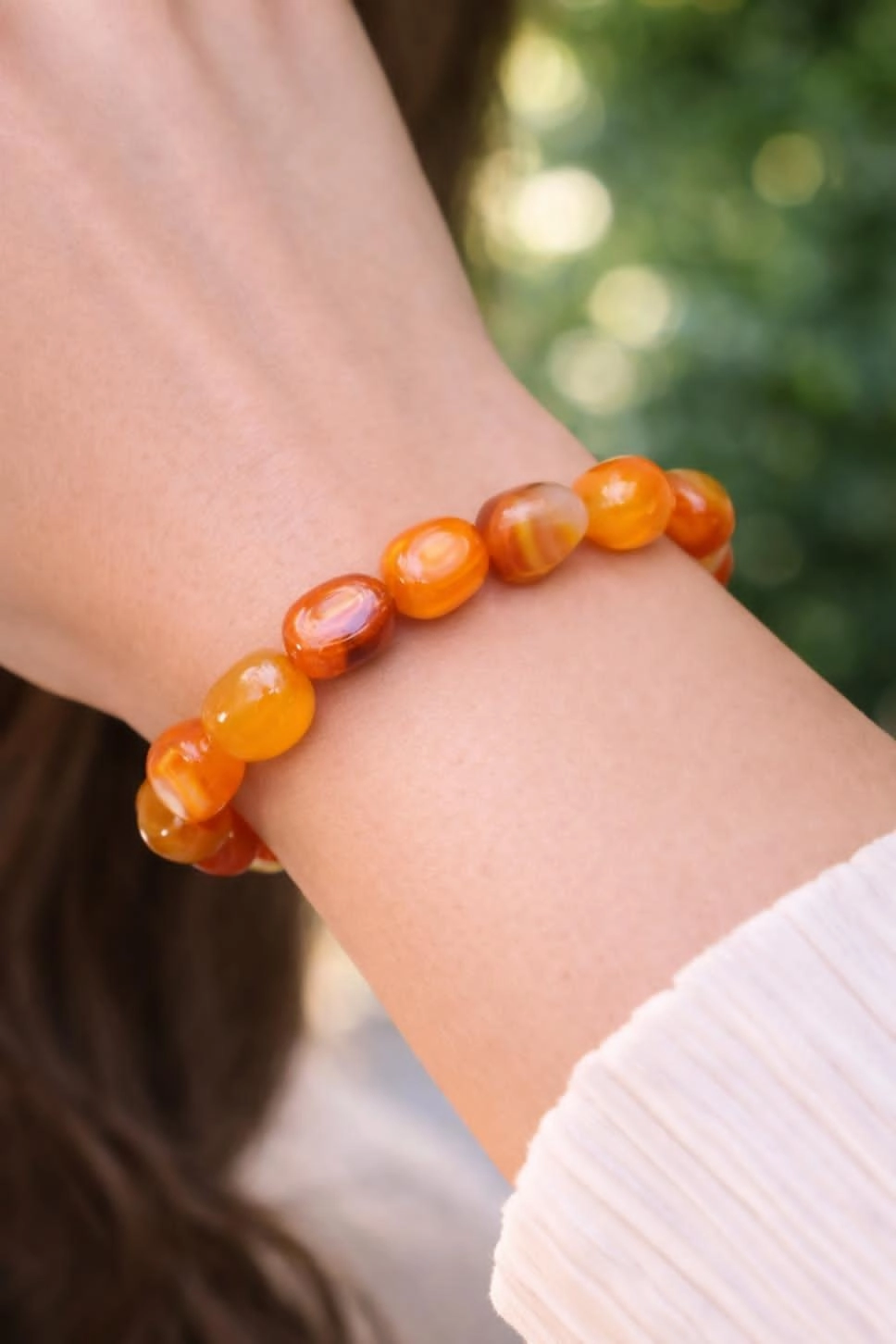 Akik Taşlı Bileklik