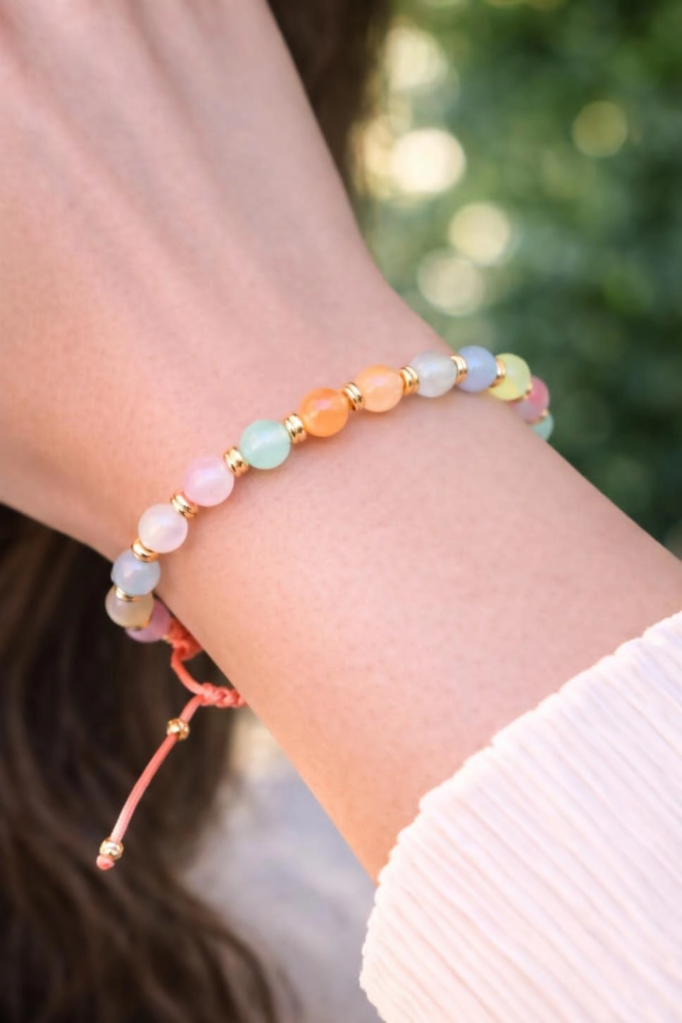 Selenit Taşlı Bileklik