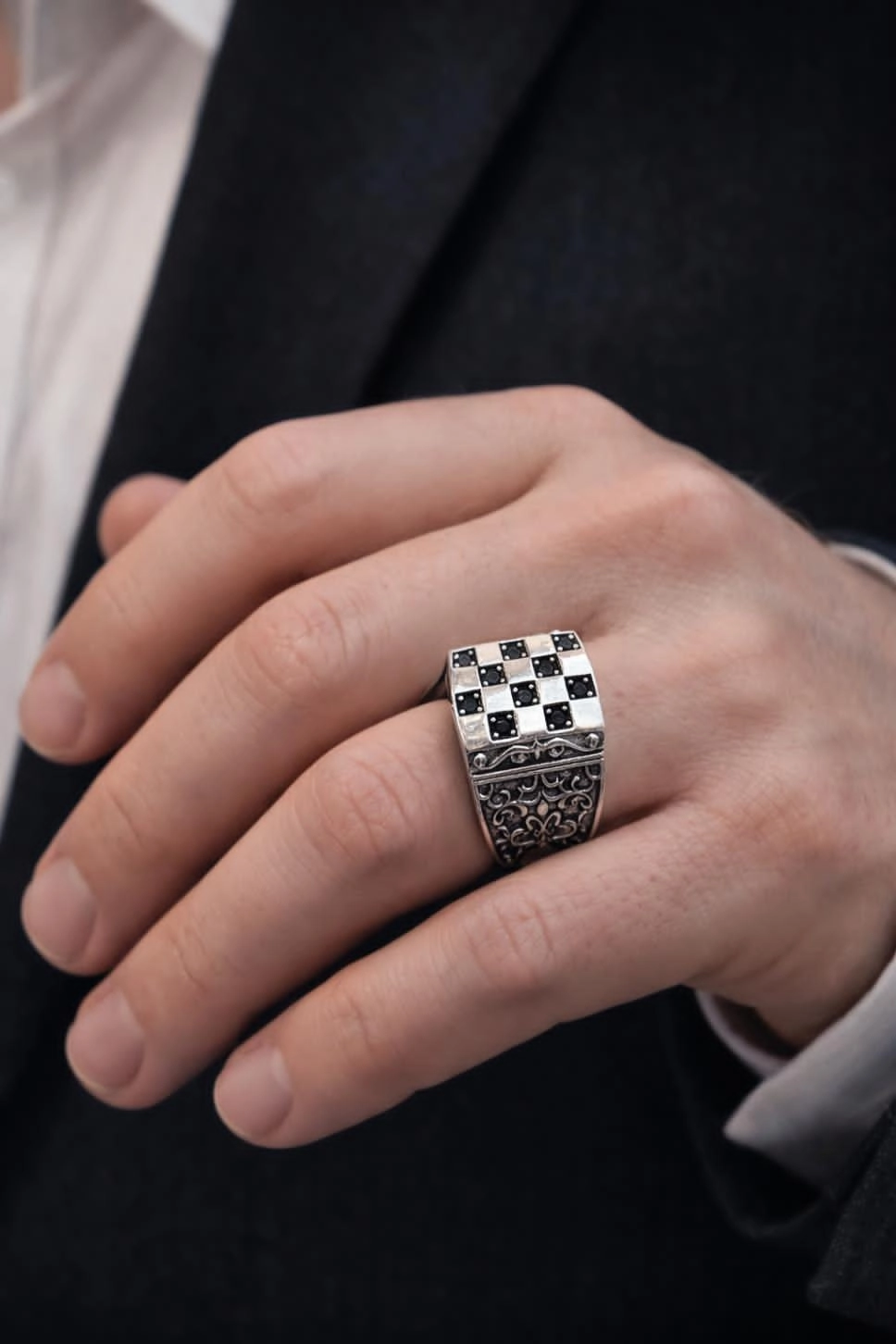 Zirkon Taşlı Yüzük