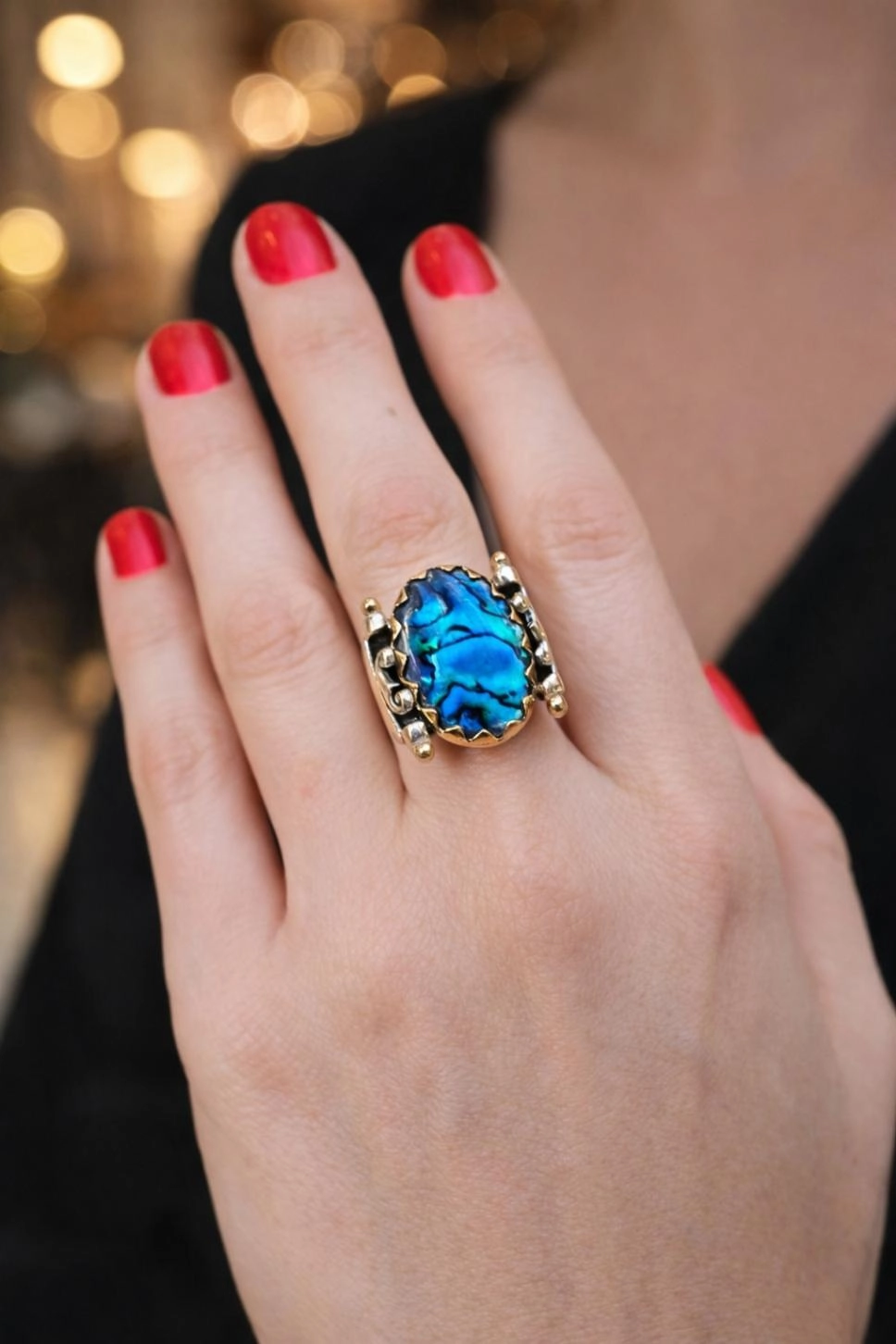 Okyanus Sedefli Yüzük