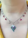 Renkli Taşlı Gerdanlık