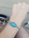 Turkuaz Taşlı ve Markazit Taşlı Bileklik