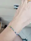 Renkli Zirkon Taşlı Suyolu Bileklik