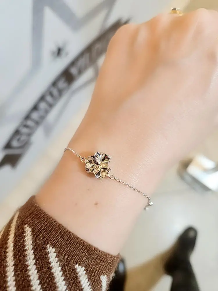 Gül Desenli Bileklik