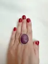 Ruby Taşlı Yüzük