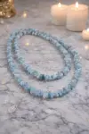 Akuamarin Taşlı Kolye 