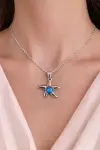 Opal Taşlı Deniz Yıldızı Kolye