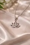 Lotus Çiçeği Kolye