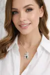 Taşlı Ayıcık Kolye