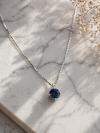 Safir Taşlı Kolye 