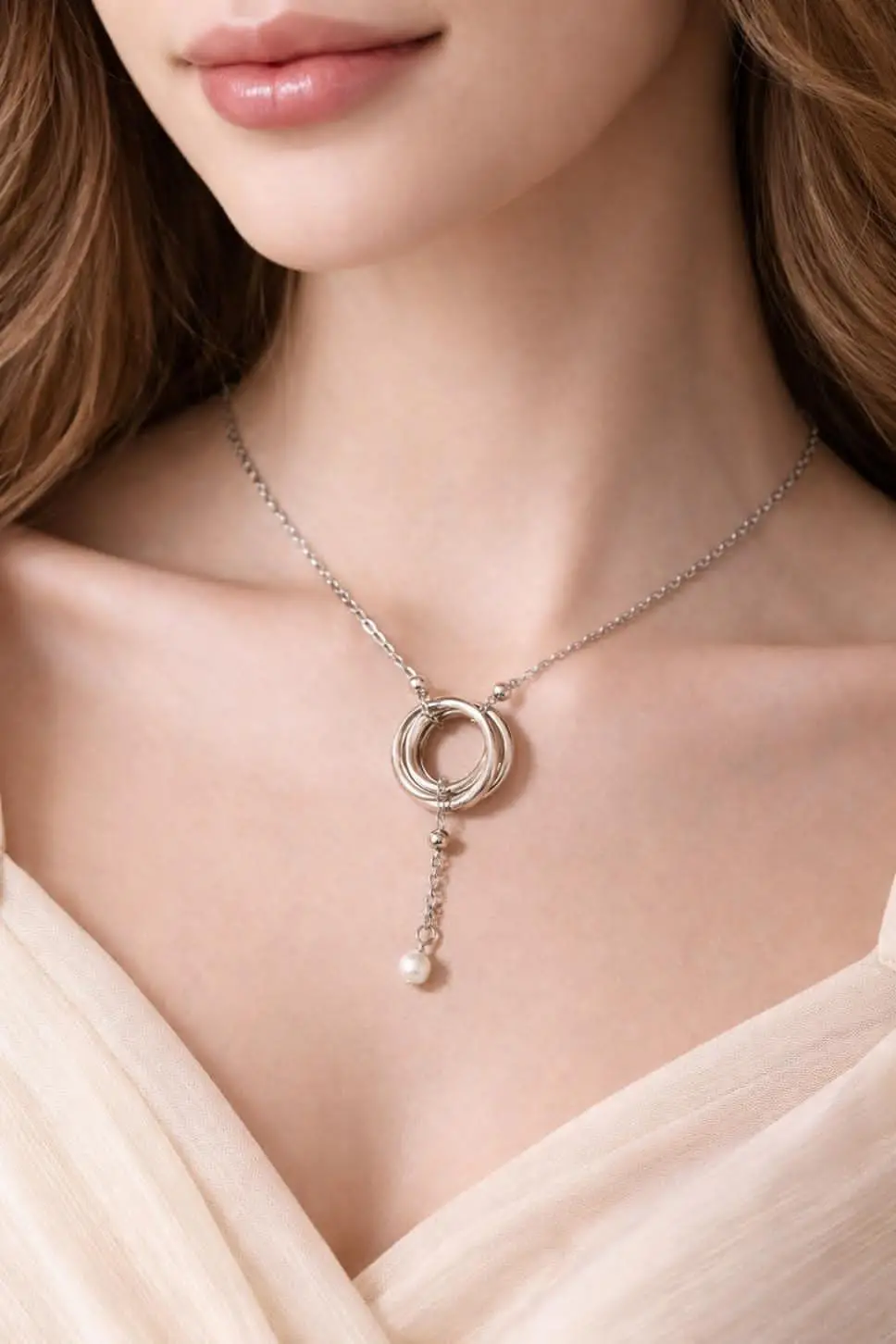 Çember Tasarım Kolye 