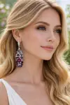 Swarovski Taşlı Küpe 
