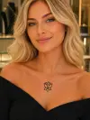 Lotus Çiçeği Kolye 