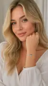Taşlı Baykuş Bileklik 