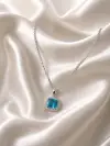 Akua Marin Taşlı Kolye 