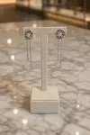 Taşlı Suyolu Küpe 