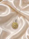 Sitrin Taşlı Kolye 