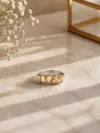 Sitrin Taşlı Yüzük 