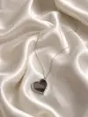 Aynalı Kalp Kolye 