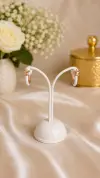 Mineli Yıldız Küpe 