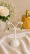 Yeşim Taşlı Küpe 