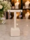 Swarovski Taşlı Salyangoz Küpe 