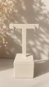 Sallantılı Kalp Küpe 