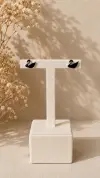 Mineli Kuğu Küpe 