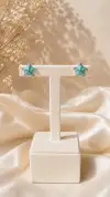 Mineli Yıldız Küpe 