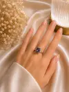 Mıstık Topaz Taşlı Yüzük 