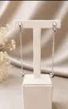 Sallantılı Kalp Küpe 