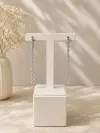 Taşlı Sallantılı Küpe 