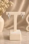 Taşlı Zıkzak Küpe 