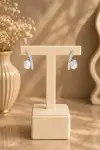 Sedef Taşlı Tasarım Küpe 