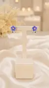 Mineli Çiçek Küpe 