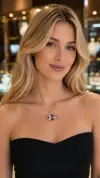 Mineli Balık Kolye 