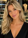 Kalpli Tek Taşlı Kolye 