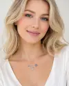 Nazar Boncuklu Çengel İğne Kolye 