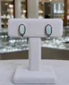 Opal Taşlı Küpe 