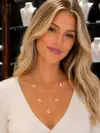 Sallantılı Yonca Kolye 
