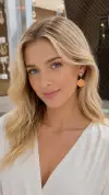 Mineli Yıldız Küpe 