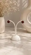 Akik Taşlı Küpe 