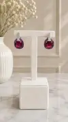 Yakut Taşlı Küpe 
