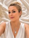 Opal Taşlı Zincir Kolye 