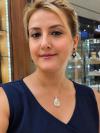 İncili C Harfi Kolye 