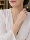 Zincir Detaylı Toplu Bileklik 