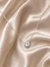 Opal Taşlı Kolye 