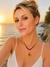Murano Camlı Deniz Yıldızı Kolye ve Akik Taşlı Kolye 